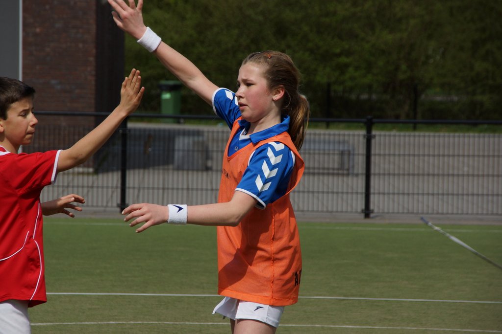 Korfbal D2  27 april-007.JPG